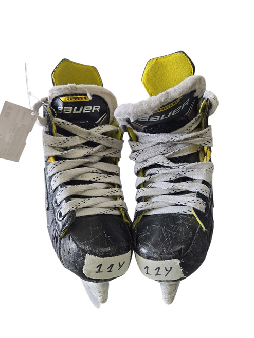 Vist Large View of Product Image Which is Used Bauer 3S YTH SKATES Youth Hockey Skate Youth 11.0 11617-S000327177