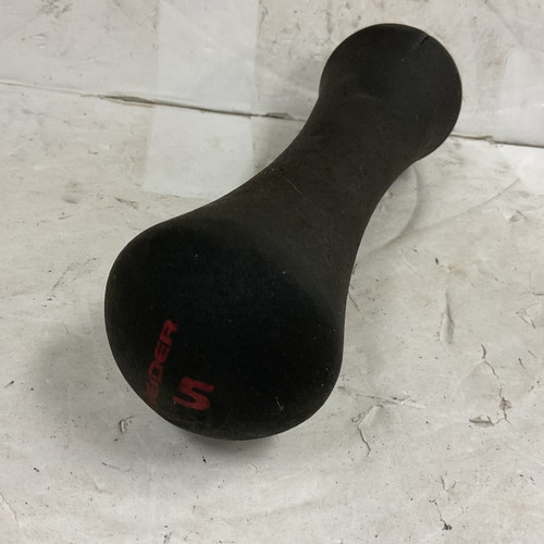 Vist Large View of Product Image Which is Used Weider Neoprene Dumbbell Black 5 lb 11855-S000186867