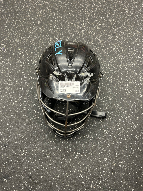 Used Cascade CPV-R Lacrosse Helmet Black S/M 11162-C000430733