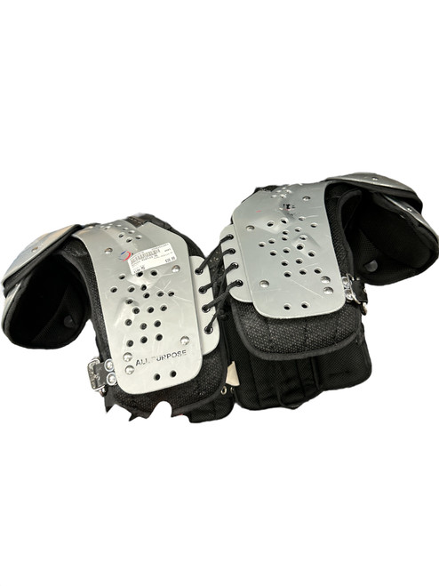 Vist Large View of Product Image Which is Used Schutt MIDFLEX MD FB Shoulder Pads Grey MD