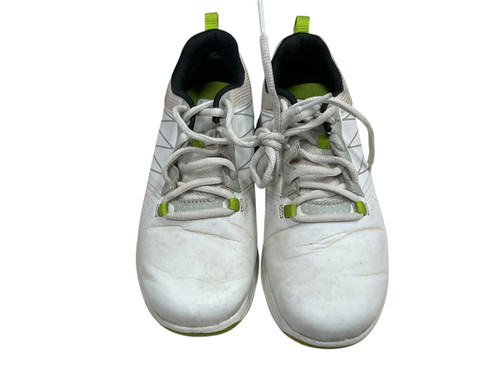 USED Skechers Jr Golf Shoes White Junior 04
