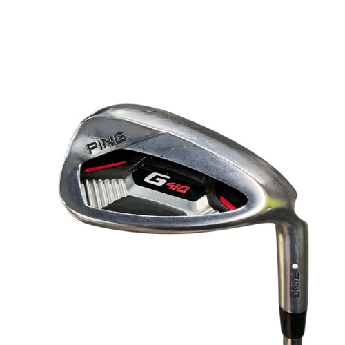 Used Ping G410 WHITE DOT Golf Wedge Mens RH Lob Wedge 11484-S000282466
