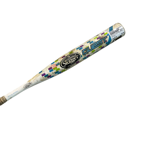Used Louisville Slugger QUEST FPQS152 BB/SB Fastpitch Bat 30" 11813-S000326941 Vist Large View of Product Image Which is Used Louisville Slugger QUEST FPQS152 BB/SB Fastpitch Bat 30"