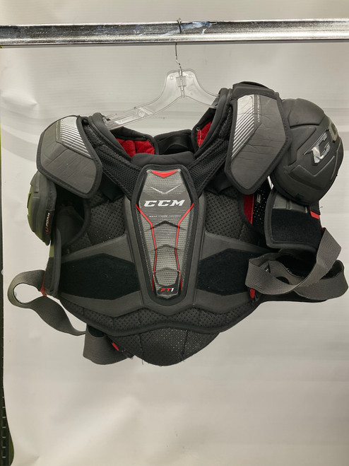 Vist Large View of Product Image Which is Used CCM CCM FT1 Senior Shoulder Pads LG 11836-S000027713