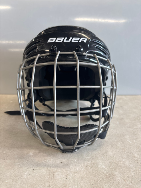 Used Bauer 2100 Helmet Cage Combo Black SM 11858-S000076815