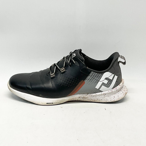 Used Foot Joy Mens Golf Shoes Black And Grey Senior 11.5 11805-S000062661