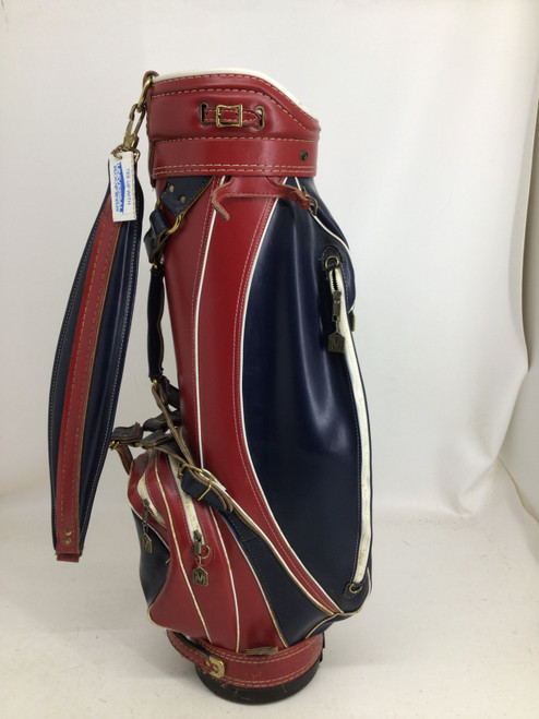 Vist Large View of Product Image Which is Used RON MILLER VINTAGE 6 WAY GOLF BAG Mens Cart Bag Red 11752-S000066380