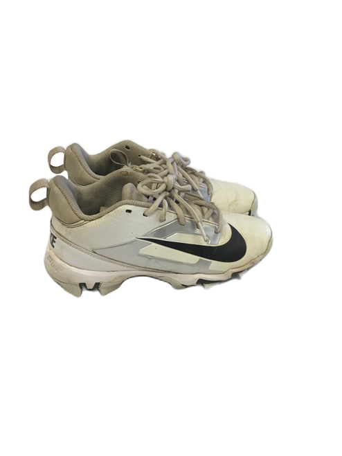 Vist Large View of Product Image Which is UsedNike Kids' Alpha Menace 4 Shark Football Cleats White Junior 03