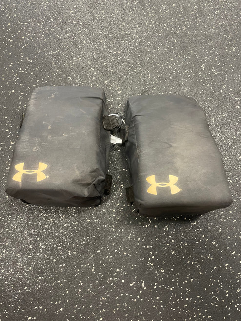 Used Under Armour KNEESAVERS BB/SB Catchers Knee Savers Black 11726-S000282766