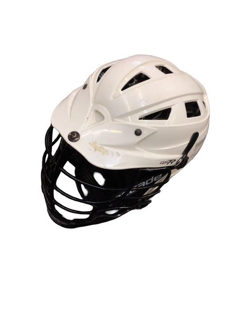 Used Cascade CPV-R Lacrosse Helmet White One Size 11799-S000195143