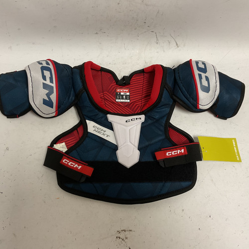 Vist Large View of Product Image Which is Used CCM NEXT Youth Shoulder Pads LG 11855-S000186937