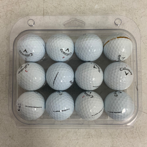 Used Callaway CHROME SOFT 12 Pack - Golf Balls 11762-S000064937