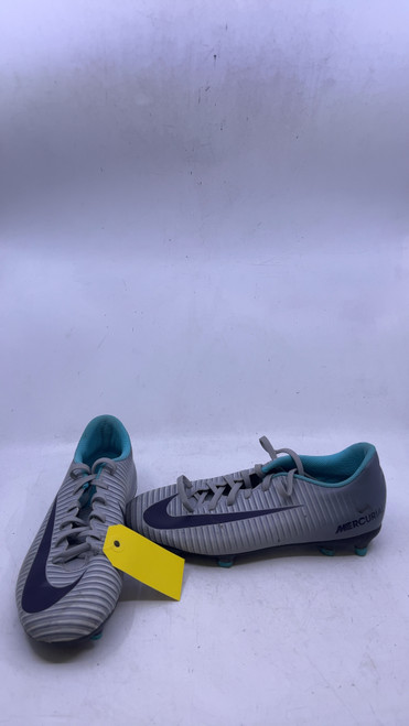 Vist Large View of Product Image Which is Used Nike MERCURIAL Soccer Cleats Grey Senior 8.5 10589-S000414813
