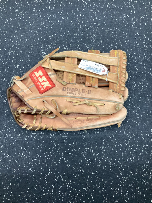 Used Ssk DIMPLE 2 DPG-760 BB/SB Glove RH Throw Brown 13" 11162-C000430872
