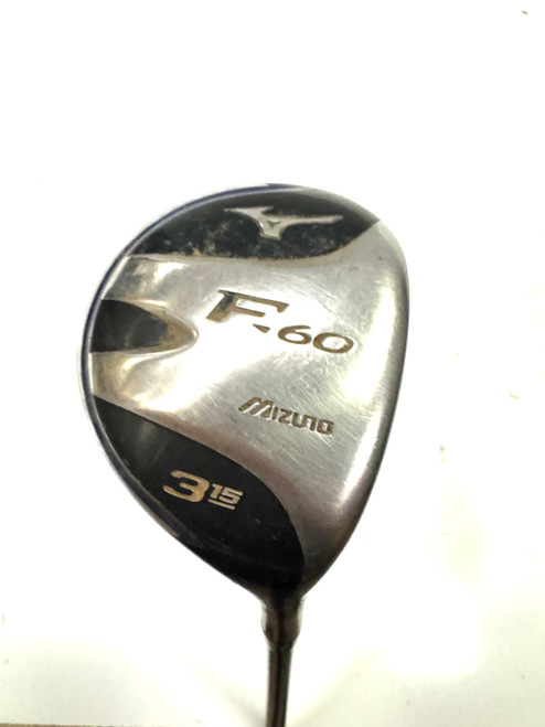 Used Mizuno F60 Mens Fairway Wood RH 3 Wood 11860-S000293104