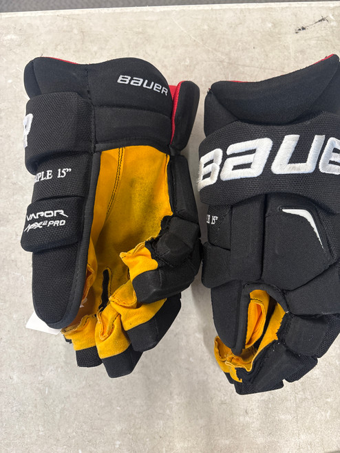 Used Bauer VAPOR APEX2 Senior Gloves None 15" 11858-S000076846