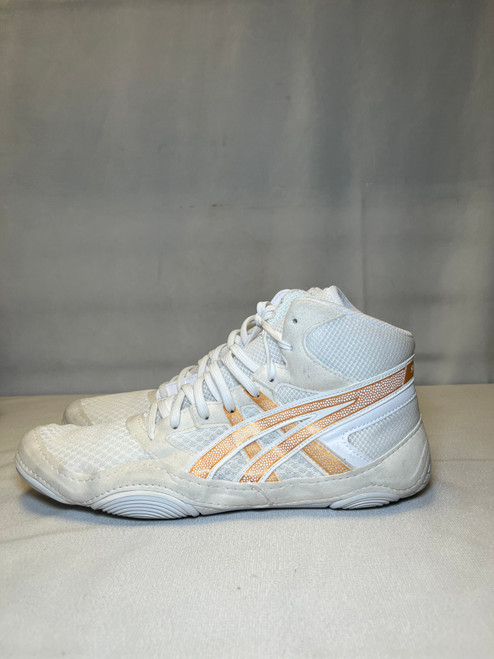 Used Asics Wrestling Shoes White Senior 9.5 11490-S000262835
