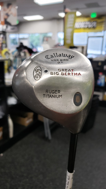 Used Callaway WAR BIRD GREAT BIG BERTHA Mens Driver RH 9.0 Degree 11849-S000029028