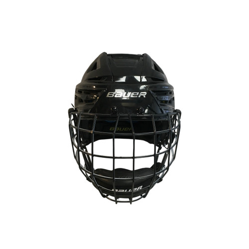 Used Bauer 01/22 BAUER REAKT Helmet Cage Combo Black MD 11749-S000185974