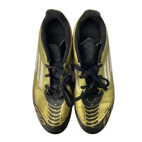 Used Adidas Soccer Cleats Gold Senior 5 11760-S000077681