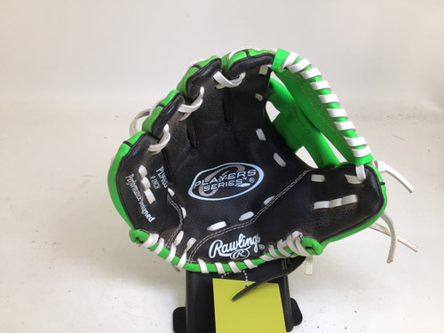 Used Rawlings 9IN PLAYER SERIES BB GLOVE BB/SB Glove RH Throw Green 9" 11752-S000066442