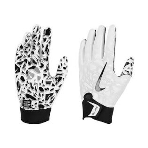 New NIKE SHARK GLOVES WH/BK YT-M 10558-NIKN1010844102MD