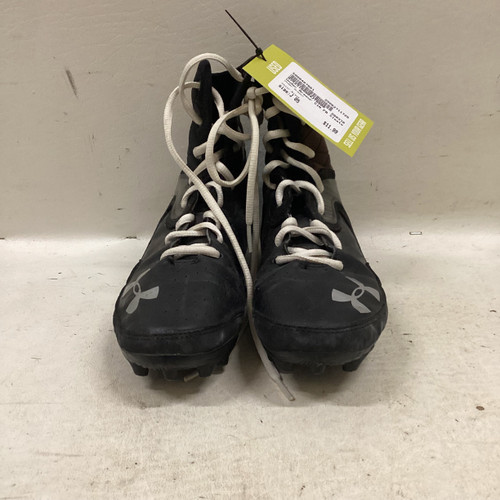Used Under Armour Jr FB Cleats Black Junior 05 11725-S000487661