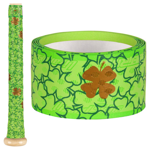 Vist Large View of Product Image Which is New Lizard Skin 1.1mm Ultra Bat Wrap Four Leaf