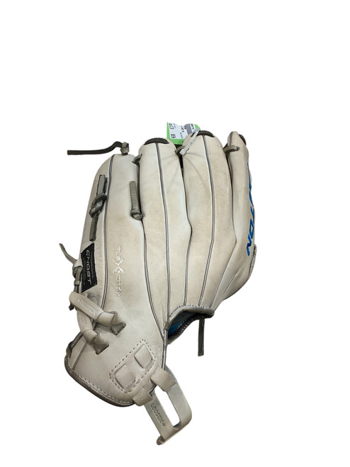 Used Easton GHOST NX RH Throw Fastpitch Gloves White 12" 11884-S000047728