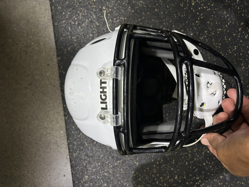 Vist Large View of Product Image Which is Used Riddell SPEED ICON 2020 FB Helmet White MD