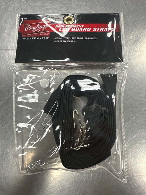 Vist Large View of Product Image Which is New RAWLINGS REPLACEMENT LEG STRAPS 10558-RAWLGE