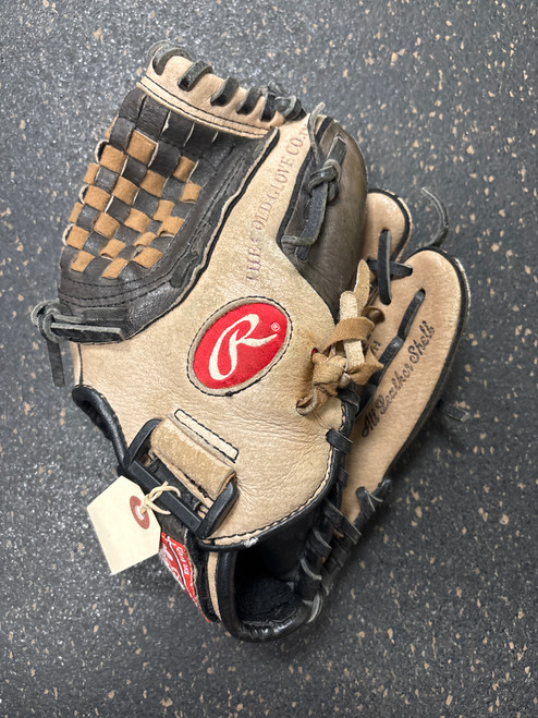 Vist Large View of Product Image Which is Used Rawlings ALEX RODRIGUEZ BB/SB Glove RH Throw Brown 10 1/2" 11774-S000081781
