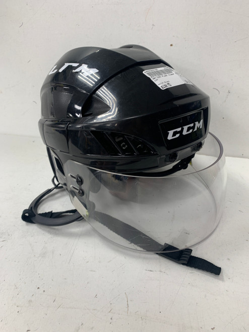 Used CCM FL60 Helmet Half Visor Combo Black MD 11891-S000303705