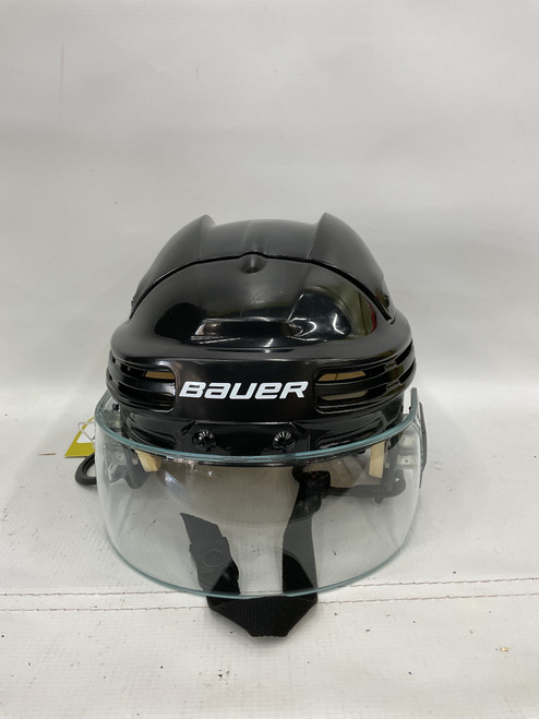 Vist Large View of Product Image Which is Used Bauer 4500 Helmet Half Visor Combo Black MD 11871-S000017542
