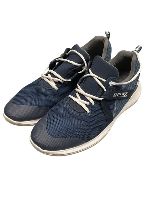 Used Foot Joy Mens Golf Shoes Navy Blue Senior 13