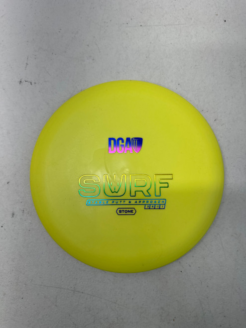 Vist Large View of Product Image Which is New  DGA STONE SURF Disc Golf Putter Yellow 173g 11835-S000195638