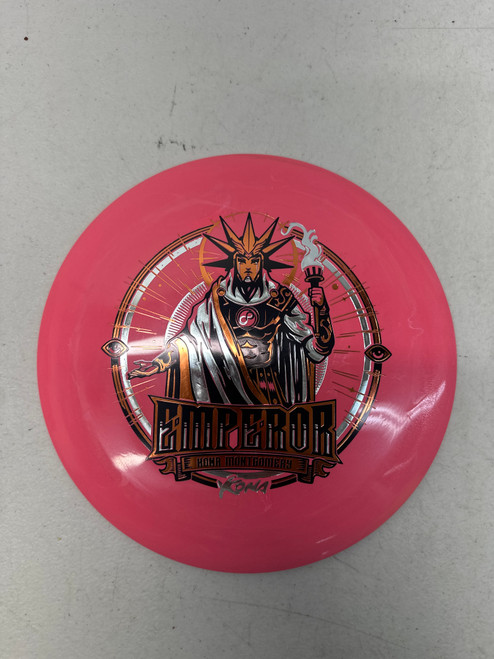 Vist Large View of Product Image Which is New Infinite Discs KONA I BLEND EMPEROR RUN 31 Disc Golf Driver Pink 166g 11835-S000195654