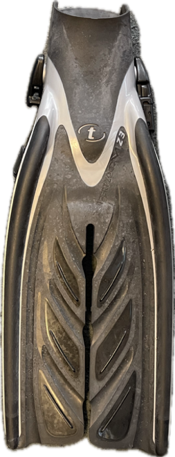 Used Tusa Underwater Fins Grey XS