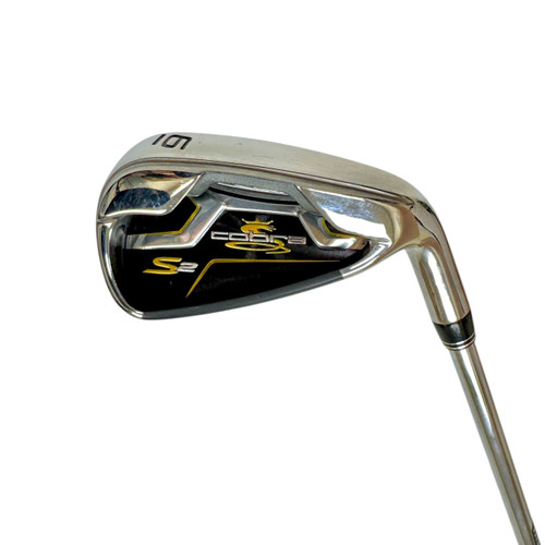 Used Cobra S2 Men's RH 6 Iron Stiff Flex Steel Shaft 11506-S000283612