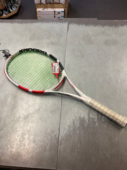 Vist Large View of Product Image Which is Used Babolat PURE STRIKE Adult Tennis Racquet Red Unknown