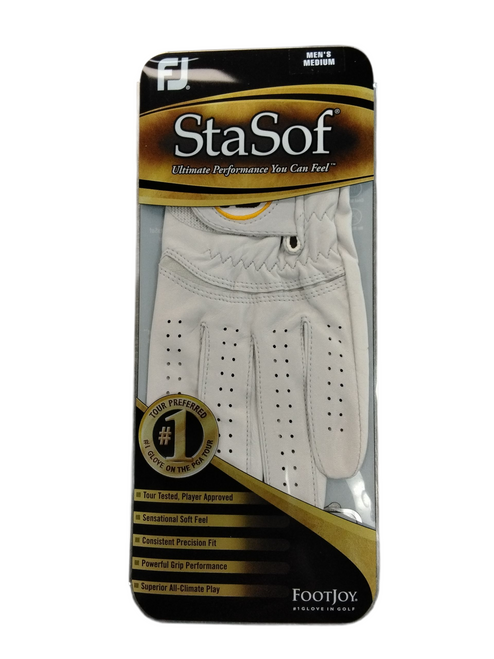 Used Foot Joy Mens Golf Glove White MD 11866-S000025746
