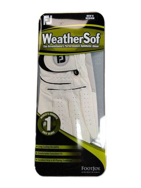 Used Foot Joy Mens Golf Glove White MD 11866-S000025747