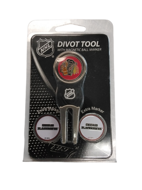 Used CHICAGO BLACKHAWKS DIVOT TOOL Golf Accessory 11866-S000025761