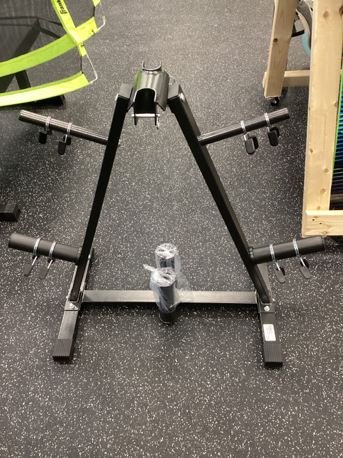 Vist Large View of Product Image Which is New 2in1 Weight & Bar Storage