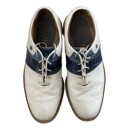 Used Foot Joy Jr Golf Shoes White Youth 07.0 11760-S000077762