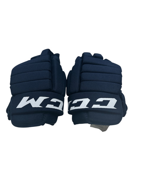 Used CCM LTP Junior Gloves Navy Blue 11" 11747-S000269327