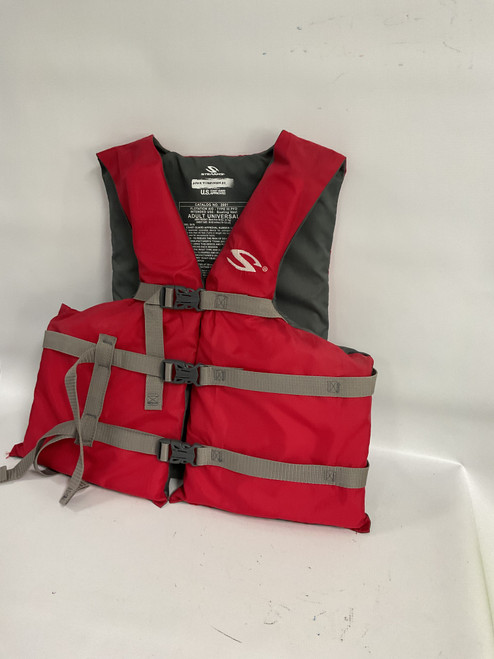Vist Large View of Product Image Which is Used Stearns Adult PFD Red LG