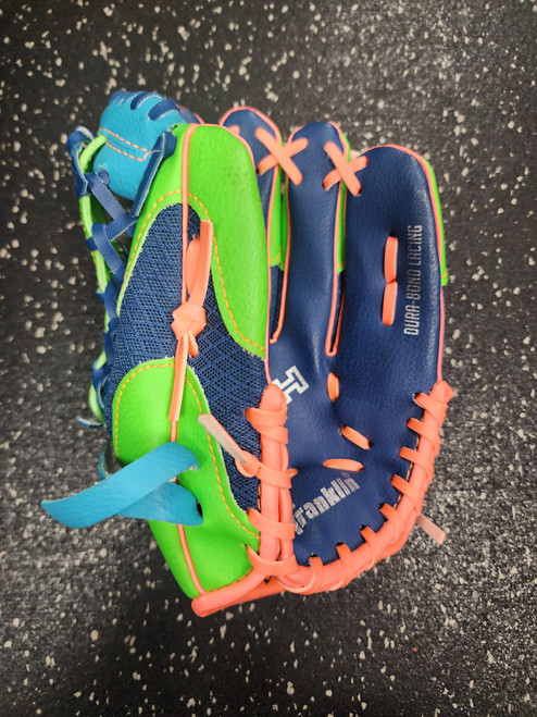 Used Franklin 22812 BB/SB Glove T-ball Navy Blue 9 1/2" 11849-S000029079
