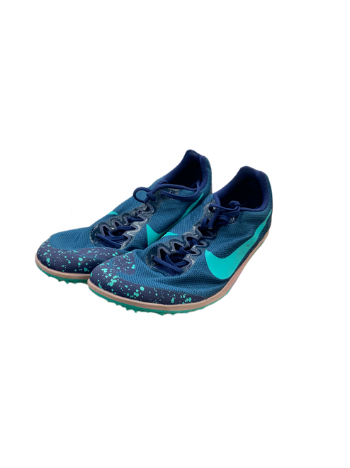 Vist Large View of Product Image Which is Used Nike Track & Field Cleats Adult Royal Blue Senior 11.5