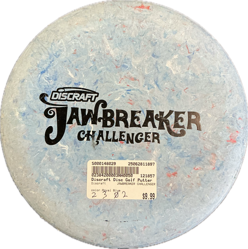 Used Discraft JAWBREAKER CHALLENGER Disc Golf Putter Royal Blue 11897-S000148029